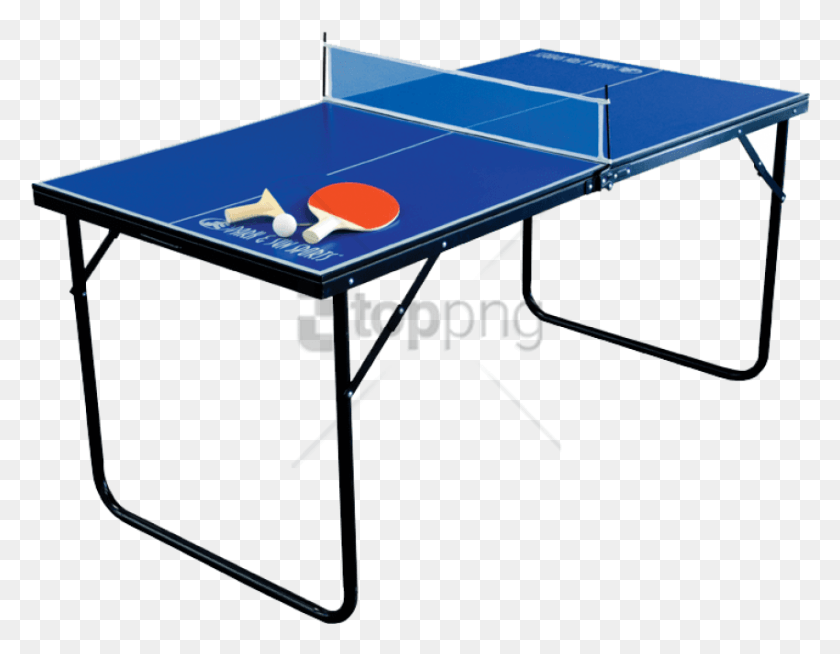 850x648 Free Table Tennis Table Small Image With Transparent Mini Ping Pong Table, Sport, Sports HD PNG Download