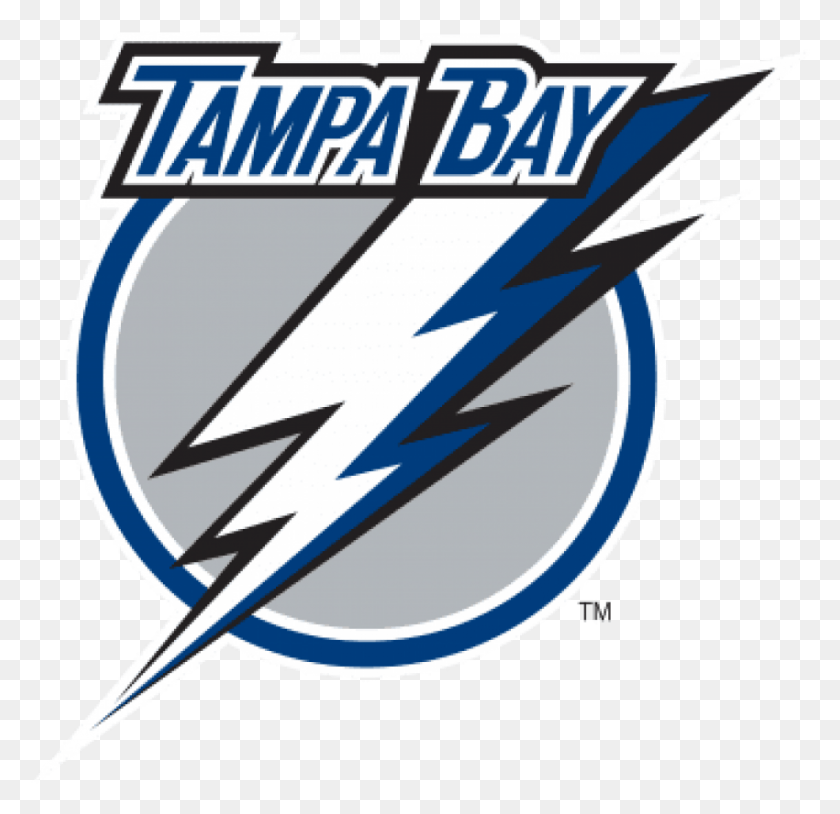 850x822 Descargar Pngtampa Bay Lightning Etiqueta De La Pared Tampa Bay Lightning Current Logo, Símbolo, Marca Registrada, Emblema Hd Png