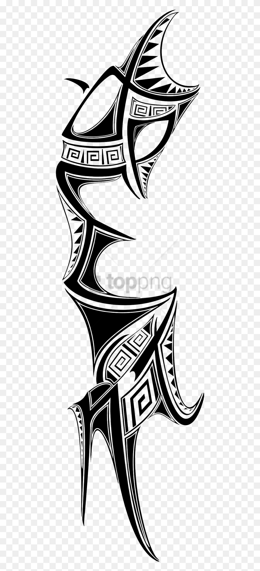480x1786 Free Tattoo Image With Transparent Background New Tattoo 2018, Text, Musical Instrument, Symbol HD PNG Download