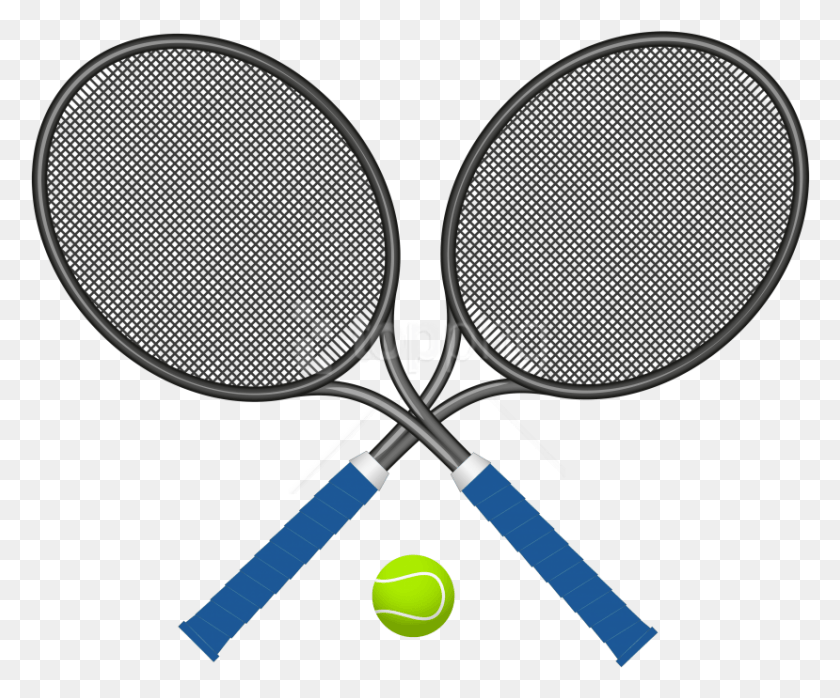 829x679 Free Tennis Rackets With Ball Clipart Tennis Racket Clipart, Racket, Bicycle, Vehicle HD PNG Download