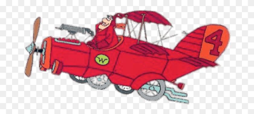 686x316 Free The Crimson Haybailer Clipart Wacky Races, Transportation, Vehicle, Sea Life HD PNG Download