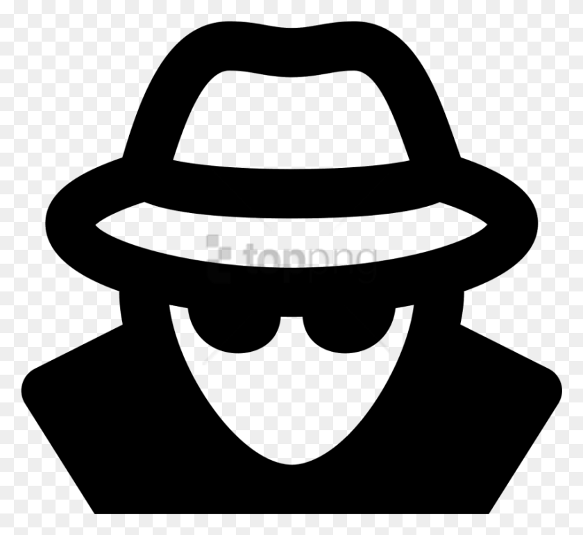 850x775 Free The Icon Depicts A Male Dressed In A Trench, Baseball Cap, Cap, Hat HD PNG Download