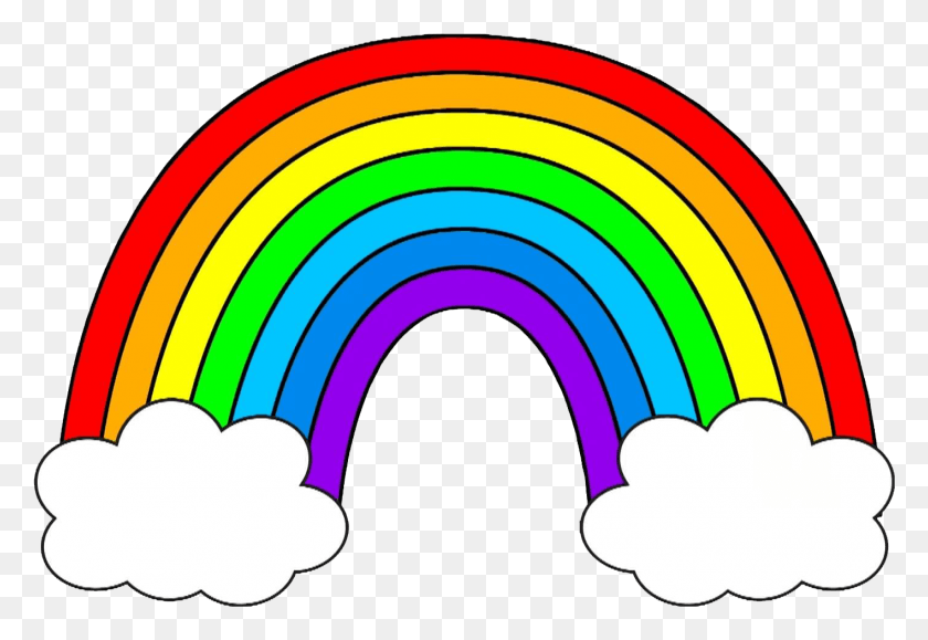 1415x943 Free These Rainbow Clip Art Kids Rainbow Colours, Graphics, Nature HD PNG Download