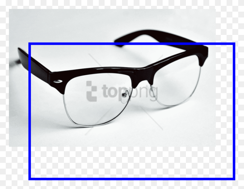 850x644 Free Titan Eye Plus Specs Images Background Lentes Con Armazon Solo Arriba, Glasses, Accessories, Accessory HD PNG Download