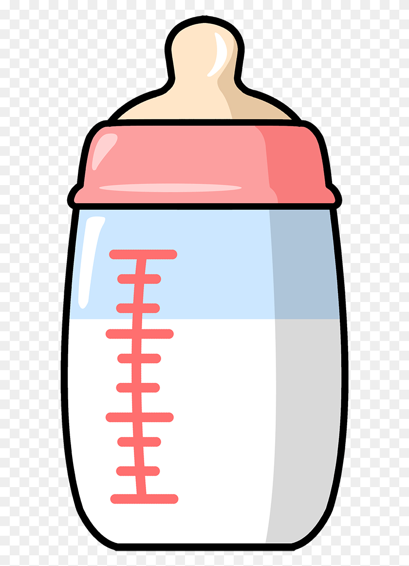 593x1102 Free To Use Amp Public Domain Baby Bottle Clip Art Baby Bottle Clipart, Label, Text, Shaker HD PNG Download