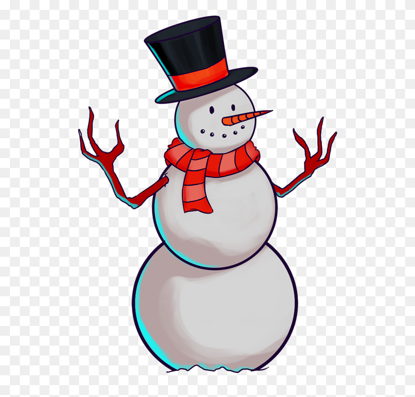 527x744 Free To Use Amp Public Domain Clip Art Snowman, Nature, Outdoors, Winter HD PNG Download