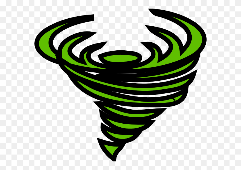 600x534 Free To Use And Share Tornado Clipart Clipartmonk Clip Green Tornados, Spiral, Coil HD PNG Download