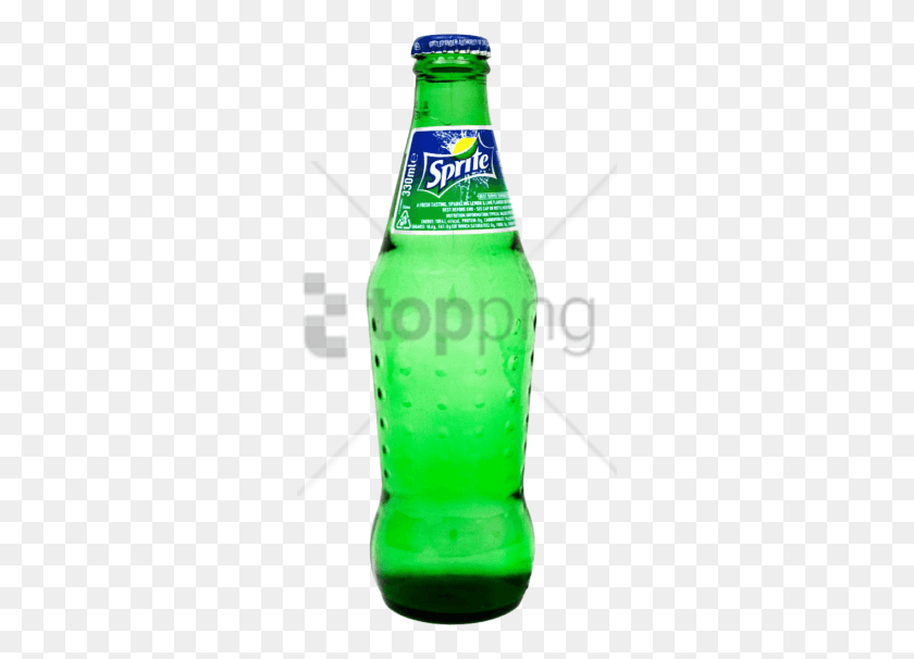 295x546 Free Transparent Glass Bottle Image With Transparent Sprite 330ml Glass Bottle, Beverage, Drink, Beer HD PNG Download