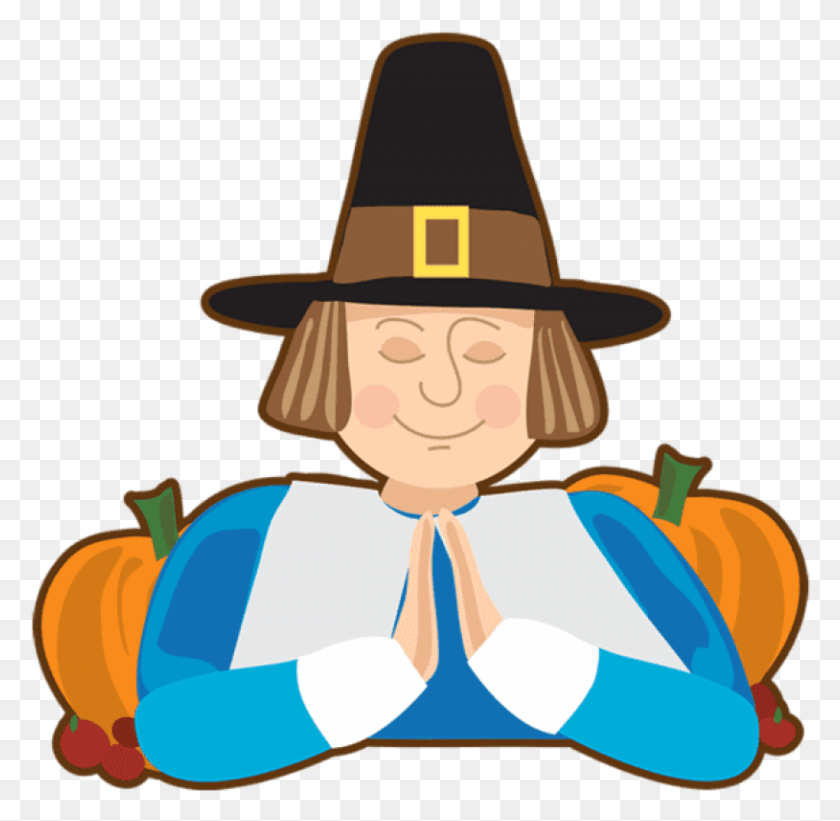 814x795 Free Transparent Thanksgiving Pilgrim Sombrero De Thanksgiving Day, Clothing, Apparel HD PNG Download