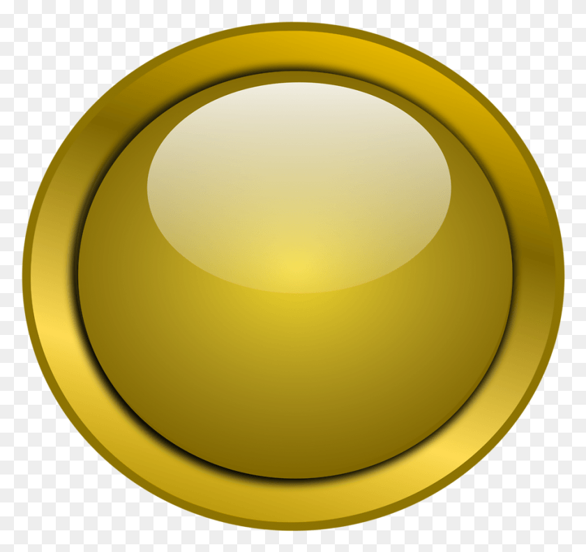 904x848 Free Transparent Web Buttons Round Round Button Icon, Gold, Sphere, Banana HD PNG Download