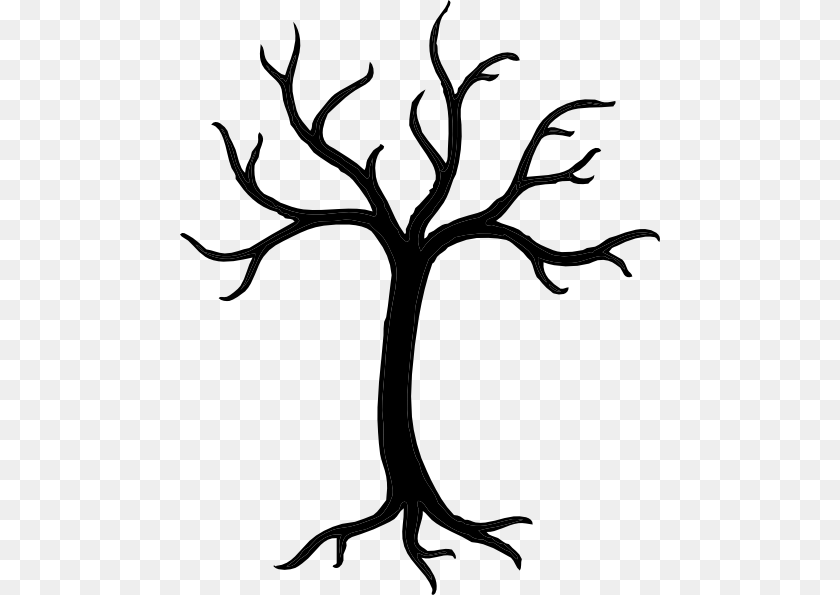 Tree Stencils Black Tree Clip Art, Silhouette, Stencil, Animal, Kangaroo Clipart PNG