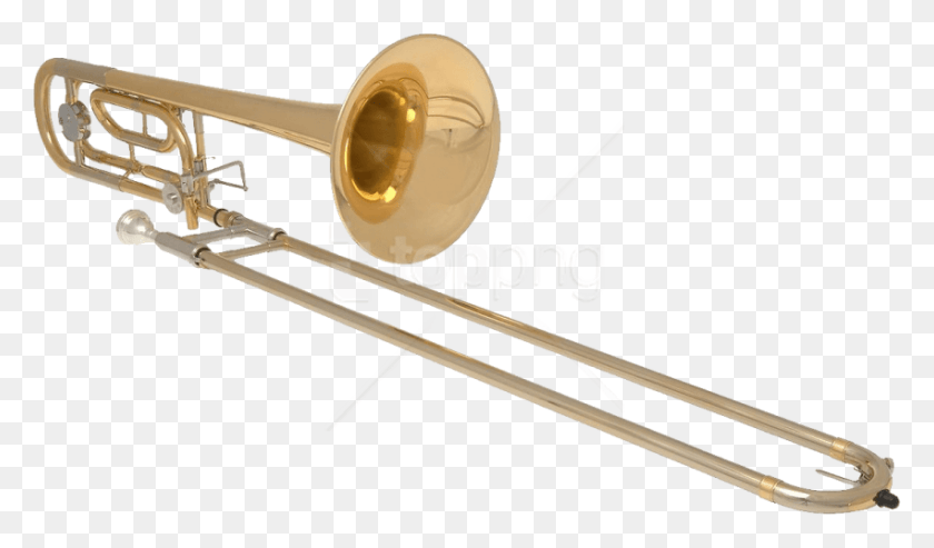 850x472 Free Trombone Images Transparent Trombone, Brass Section, Musical Instrument HD PNG Download