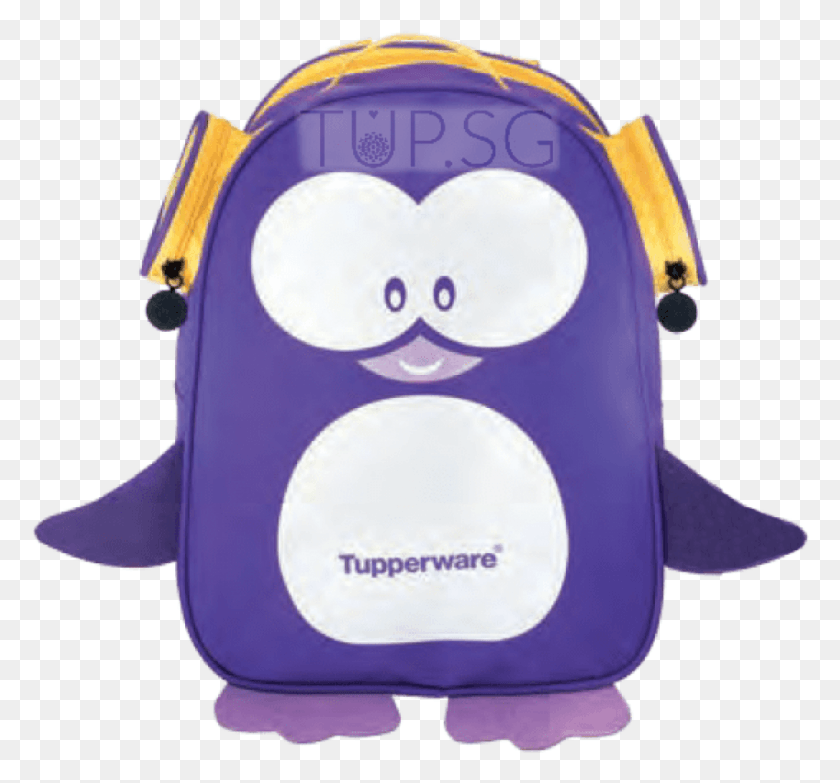 850x788 Free Tupperware Kid Bag Images Background Tupperware Penguin Bag, Backpack HD PNG Download