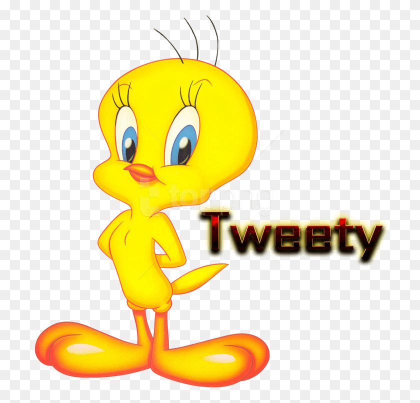 719x746 Free Tweety Clipart Photo Tweety, Toy, Pac Man HD PNG Download