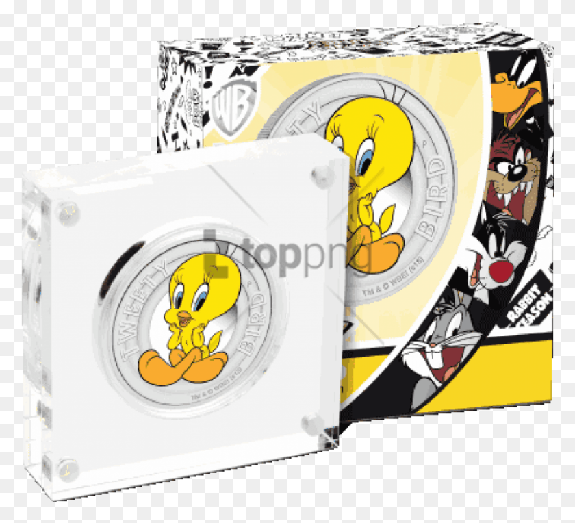 850x768 Free Tweety Image With Transparent Background Best Of Bugs Bunny, Electronics, Text, Disk HD PNG Download