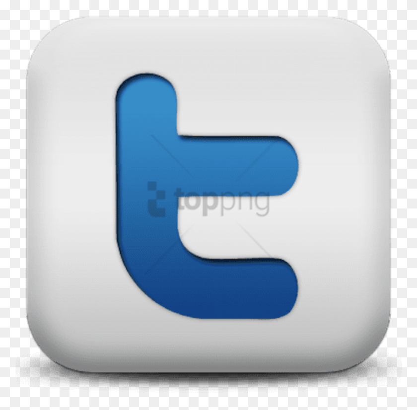 850x835 Free Twitter Icon Icon, Text, Number, Symbol HD PNG Download
