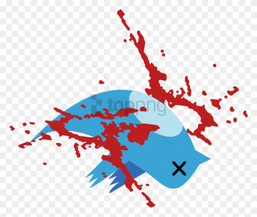 850x710 Free Twitter Image With Transparent Background Dead Twitter Bird Transparent, Graphics, Plot HD PNG Download
