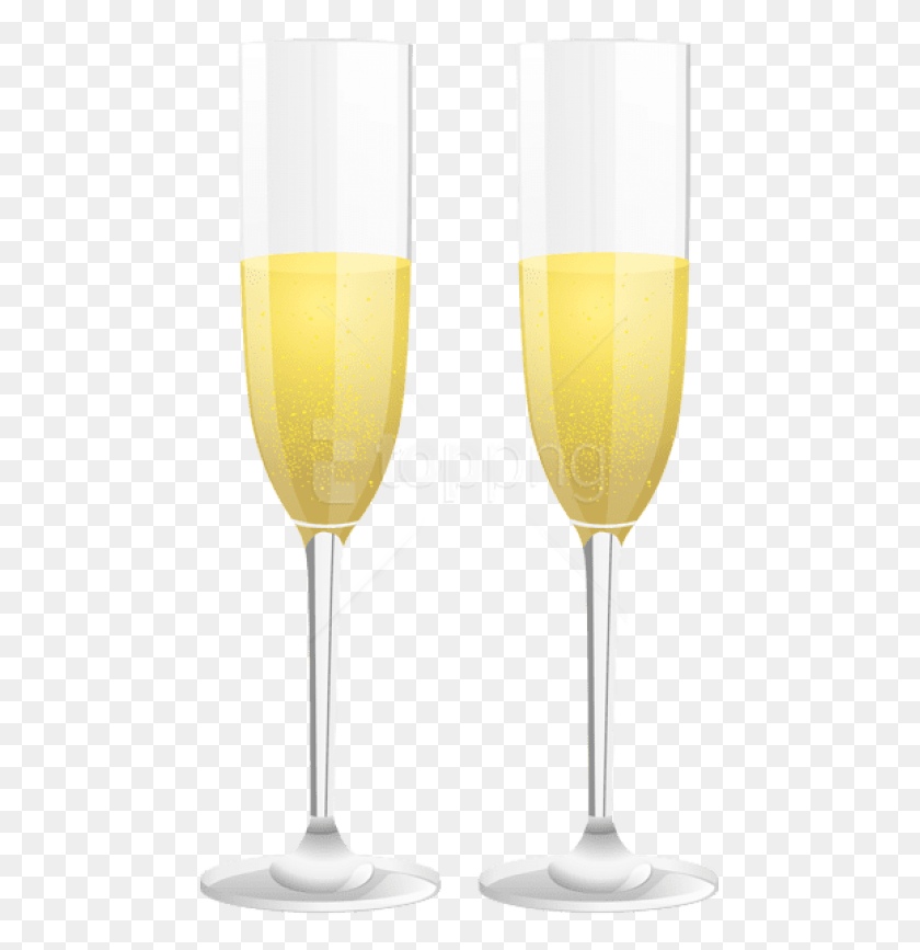 481x807 Free Two Champagne Glasses Images Champagne Stemware, Glass, Beverage, Drink HD PNG Download