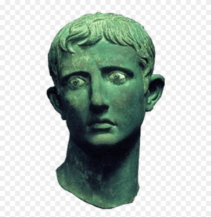 480x804 Free Under The Eyes Of Augustus Image With Meroe Augustus, Head, Sculpture HD PNG Download