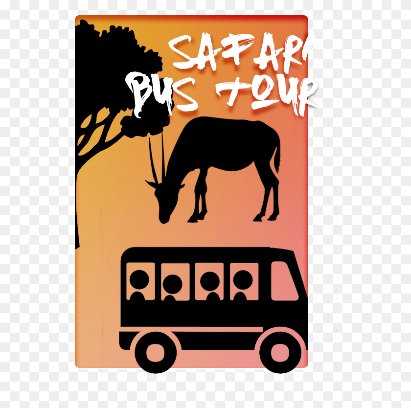 542x774 Free Vector Bus Icon, Advertisement, Poster, Animal HD PNG Download