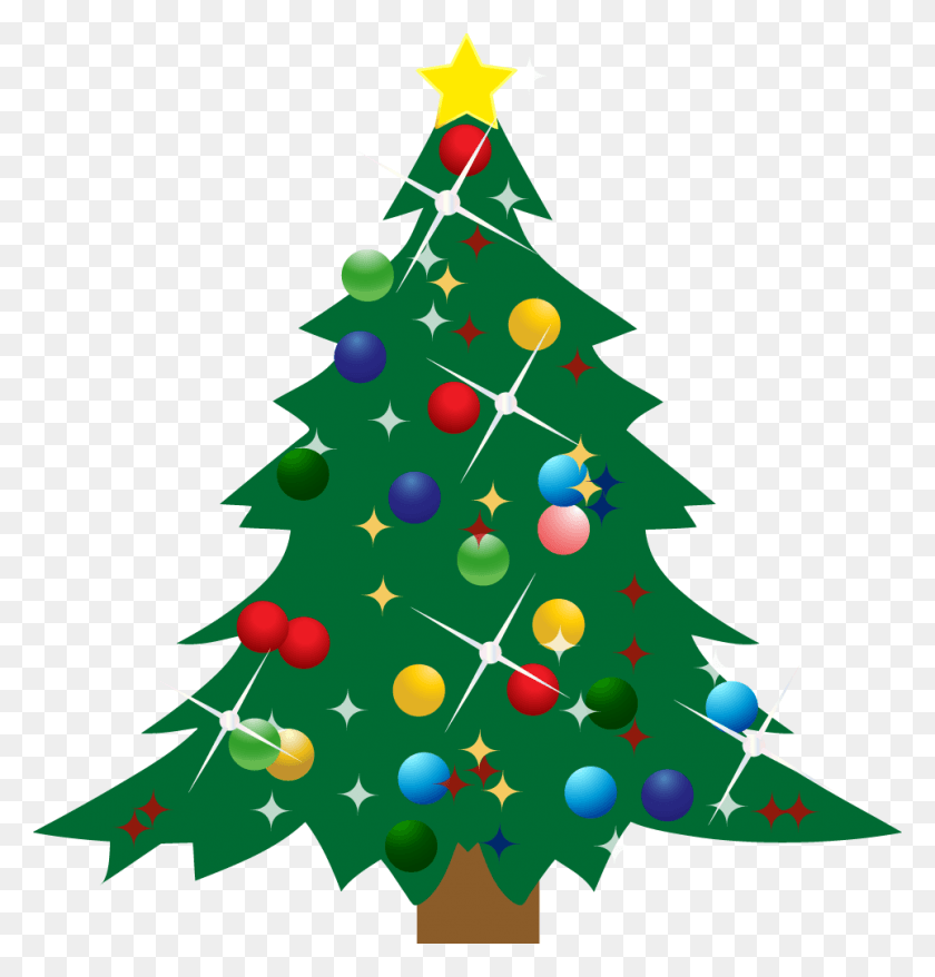 963x1011 Free Vector Christmas Gift Free Vector Pack Christmas Tree Gif, Tree, Ornament, Plant HD PNG Download
