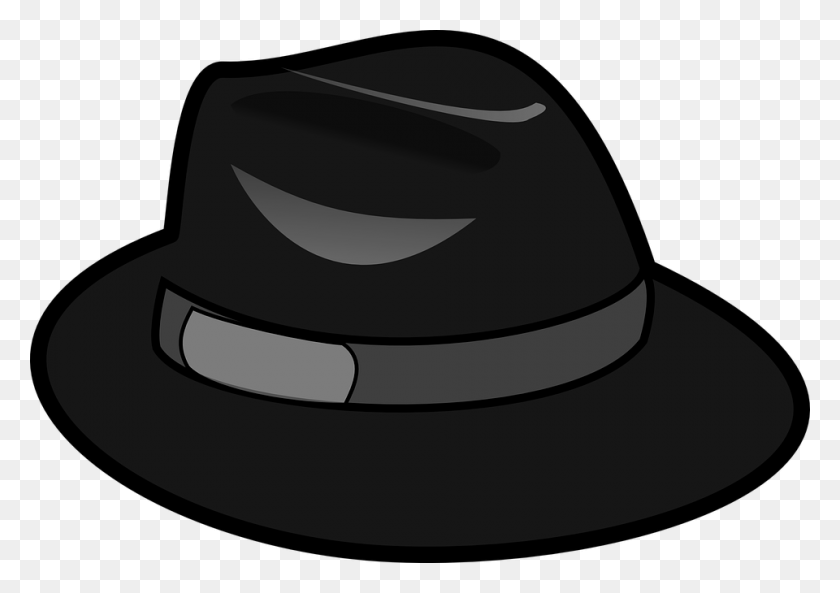 960x656 Free Vector Graphic Sombrero Negro, Ropa, Vestimenta, Sombrero De Vaquero Hd Png