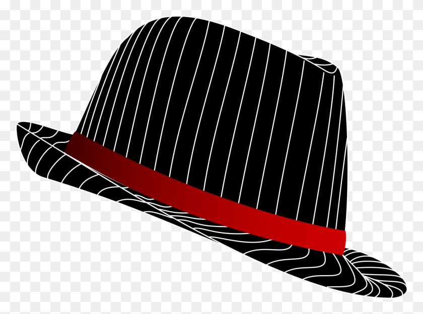 1387x1004 Free Vector Graphic Fedora, Clothing, Apparel, Hat HD PNG Download