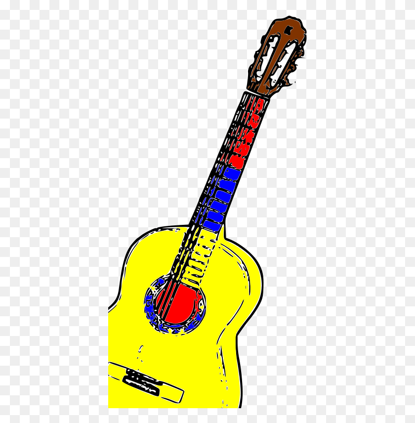 403x796 Free Vector Guitarra Colombia Guitarra, Actividades De Ocio, Instrumento Musical, Banjo Hd Png Descargar