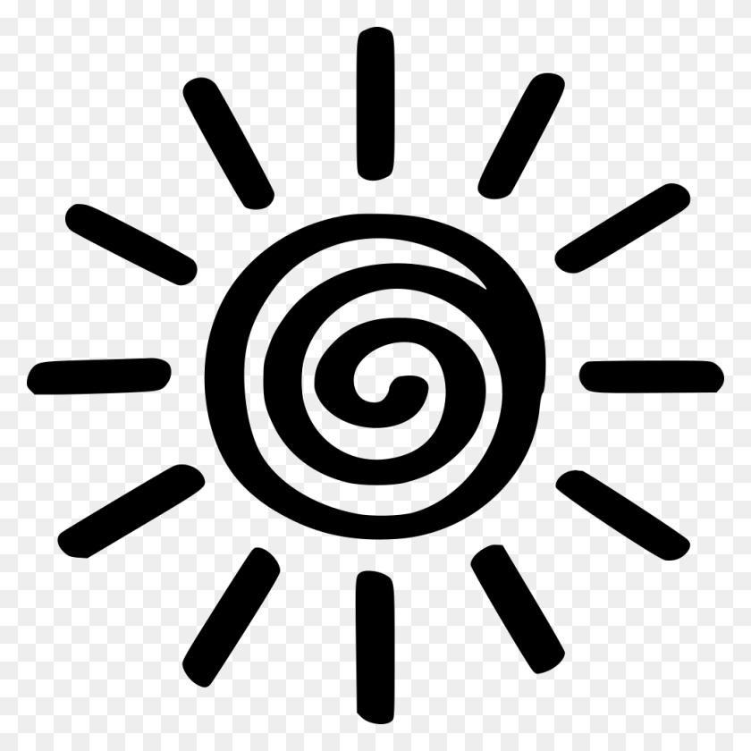 980x980 Free Vector Icon Thousands Of Free Icons Of Sun Icon, Spiral, Coil, Symbol HD PNG Download