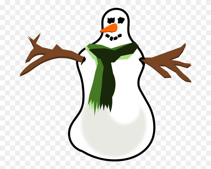 689x613 Free Vector Snowman No Shadow De Navidad Sin Fondo, Winter, Snow, Outdoors HD PNG Download