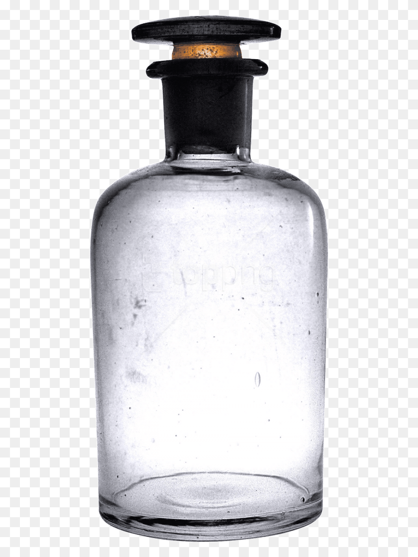 480x1060 Free Vintage Empty Bottle Images Background Bottle, Jar, Milk, Beverage HD PNG Download
