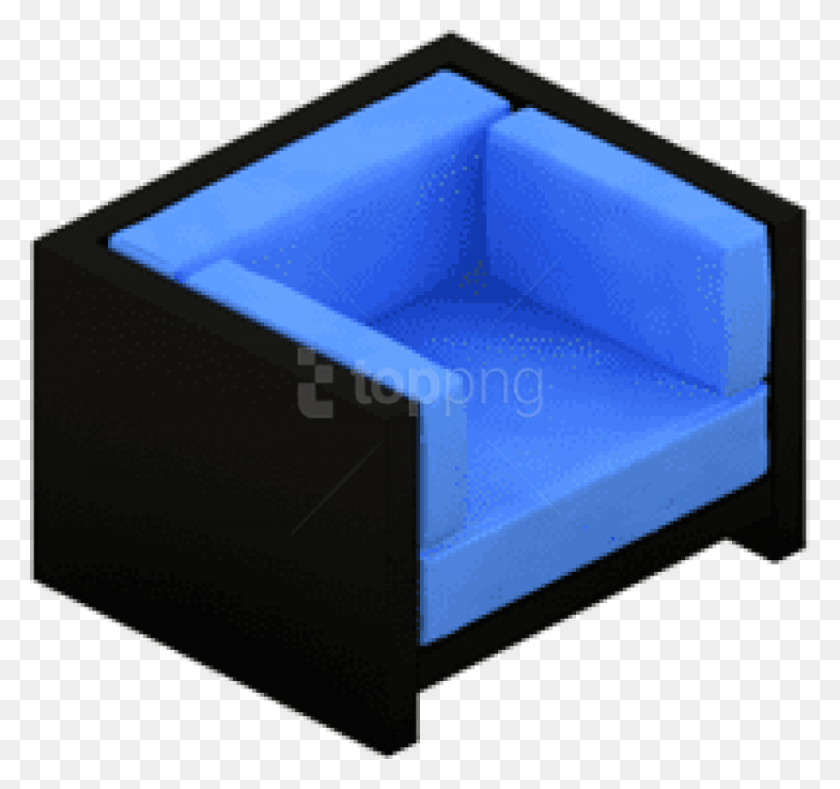 850x795 Free Vip Blue Velvet Chair Loveseat, Furniture, Couch, Mailbox HD PNG Download