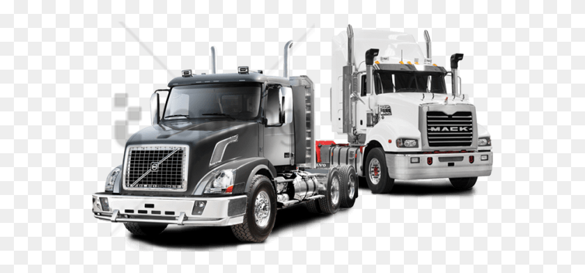 578x332 Free Volvo Truck Images Transparent Mack Trucks Volvo, Trailer Truck, Vehicle, Transportation HD PNG Download