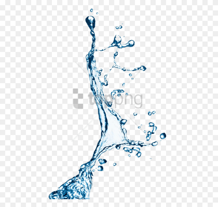 470x737 Free Water Effect Image With Transparent Water Splash Effect, Droplet, Outdoors, Nature HD PNG Download