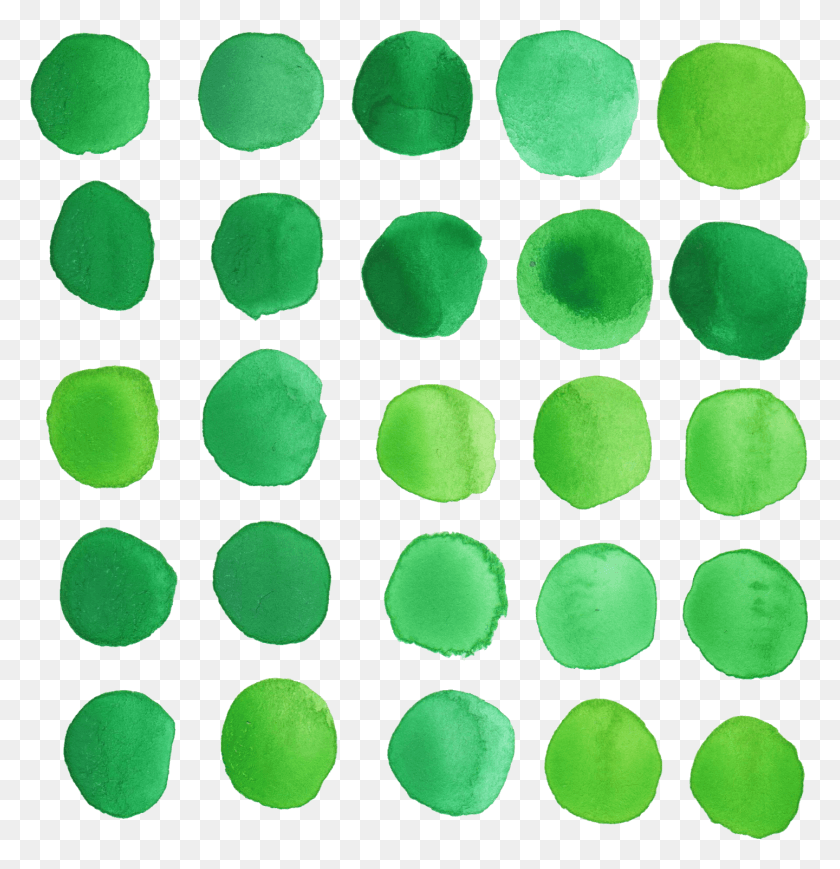 1440x1494 Free Watercolor Circle Pattern, Rug, Sweets, Food HD PNG Download