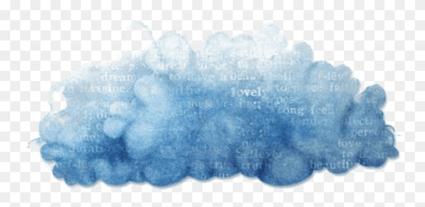 850x381 Free Watercolor Cloud Images Background Cloud Clipart, Nature, Outdoors, Text HD PNG Download