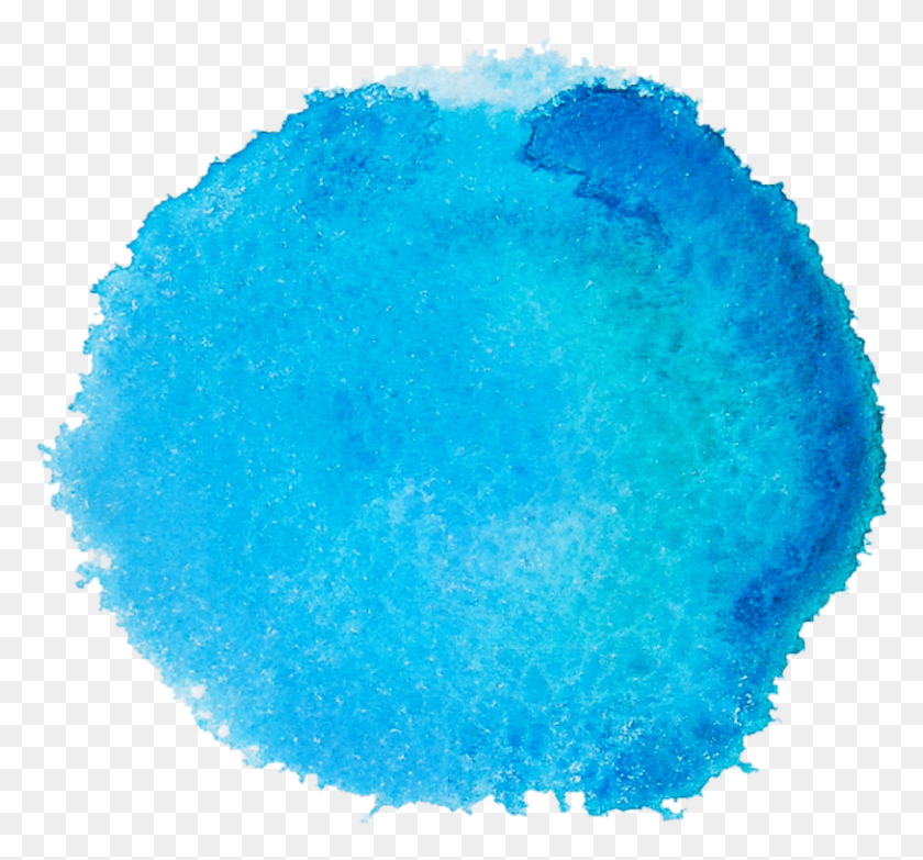 813x754 Descargar Png Efecto De Acuarela Turquesa Imágenes De Fondo Acuarela Círculo Azul, Esfera, Cristal, Mineral Hd Png