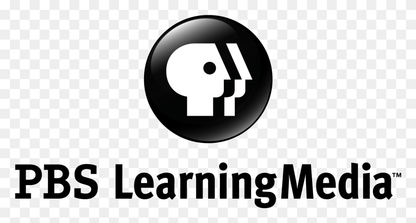 1795x901 Descargar Png Seminarios Web Gratis Pbs Learning Media Logo, Stencil, Símbolo, Cara Hd Png