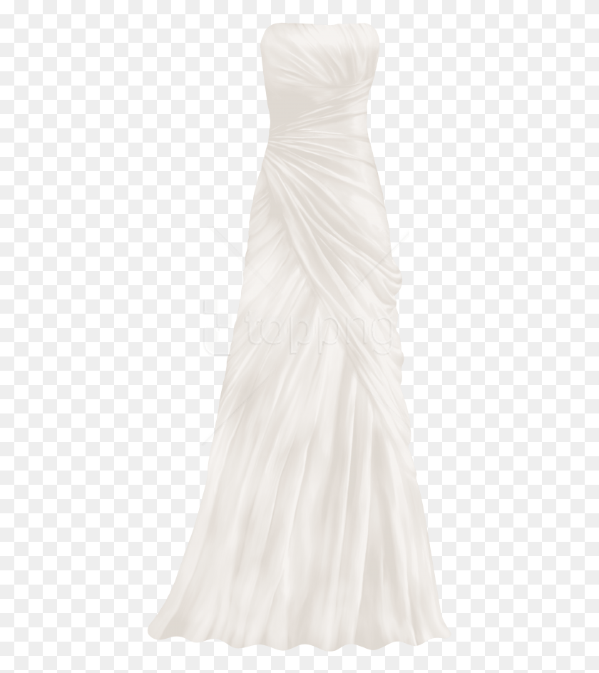 427x884 Free Wedding Dress Clipart Photo Wedding Dress, Clothing, Apparel, Fashion HD PNG Download