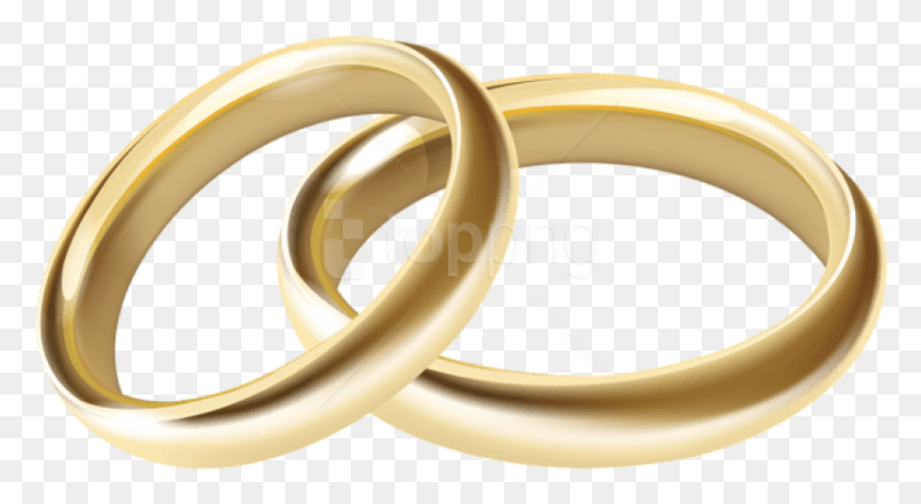 832x427 Free Wedding Rings Transparent Clipart Wedding Rings Clipart Transparent, Brass Section, Musical Instrument, Tape HD PNG Download