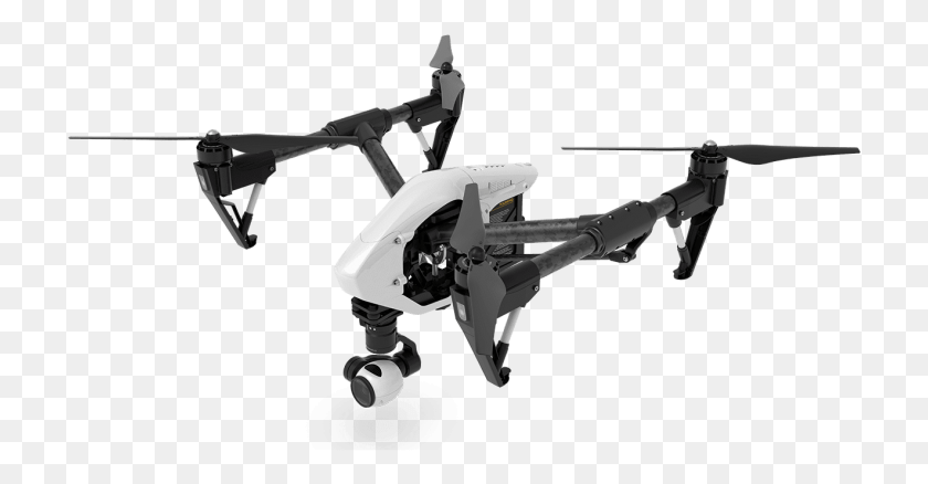 719x378 Free White Flying Drone Images Transparent Inspire 1 V2, Robot, Machine HD PNG Download