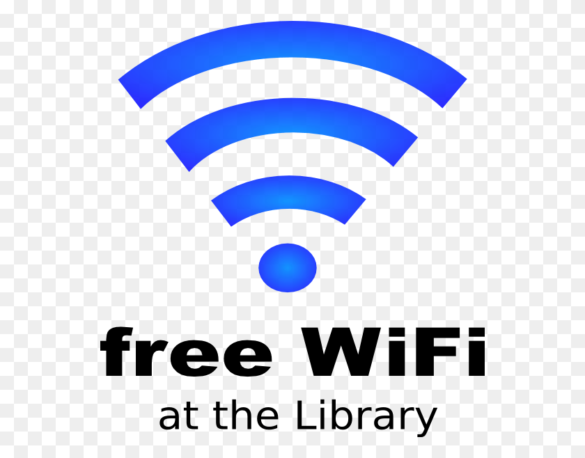 552x598 Free Wifi At The Library Svg Clip Arts 552 X 598 Px Free Wifi Sign, Logo, Symbol, Trademark HD PNG Download