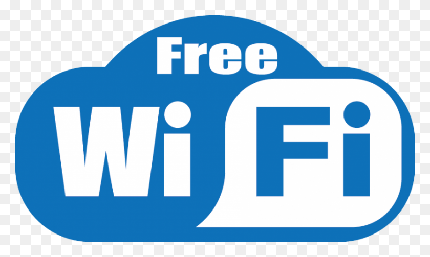 850x483 Free Wifi Images Wifi Free Logo, Word, Symbol, Trademark HD PNG Download