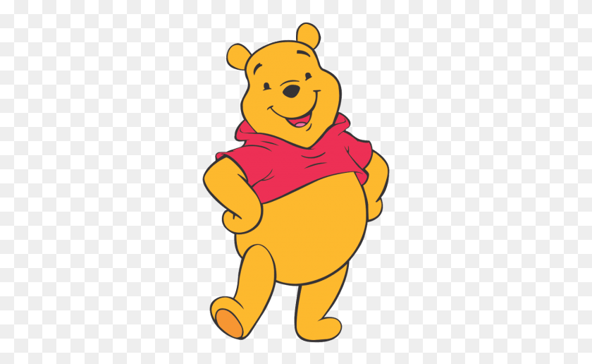 267x456 Descargar Png / Winnie The Pooh Png