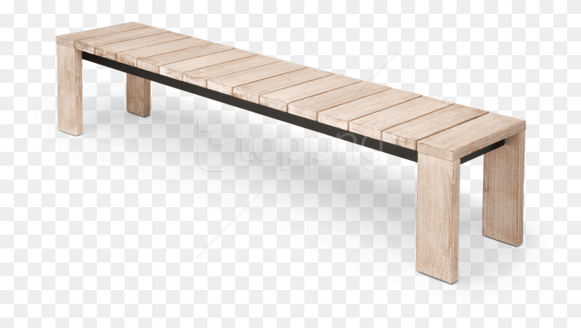 747x415 Free Wooden Bench Image With Transparent Benches, Furniture, Handrail, Banister HD PNG Download