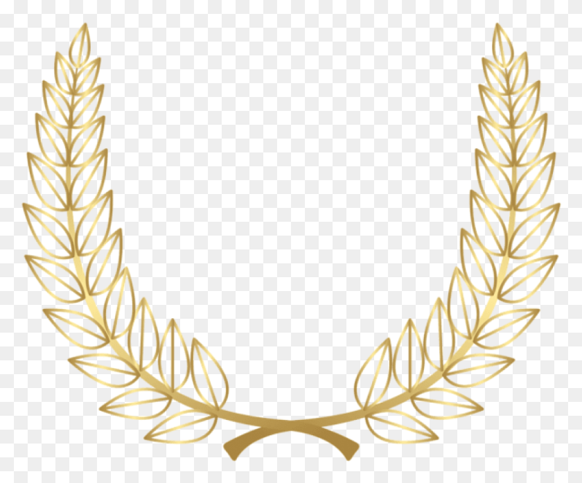 843x689 Free Wreath Laurel Transparent Images Transparent Transparent Background Gold Laurel Wreath, Necklace, Jewelry, Accessories HD PNG Download