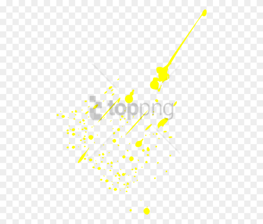 480x655 Free Yellow Paint Splash Image With Transparent Paint Splatter, Paper, Graphics HD PNG Download