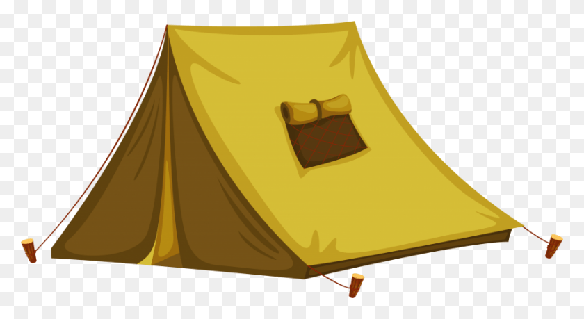 850x435 Png Желтая Палатка На Прозрачном Фоне Палатка, Кемпинг, Мебель, Горная Палатка Hd Png