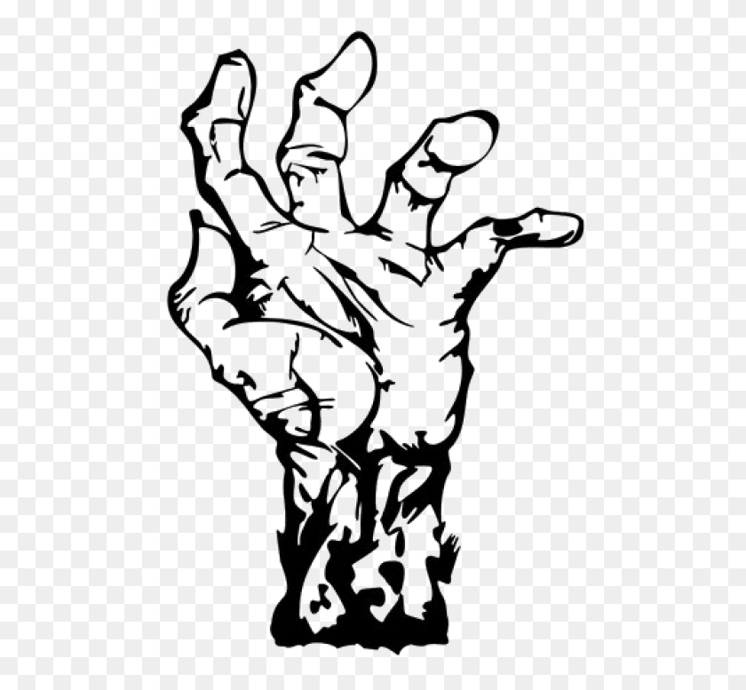 480x717 Free Zombie Hand Images Background Zombie Hand Silhouette, Graphics, Floral Design HD PNG Download