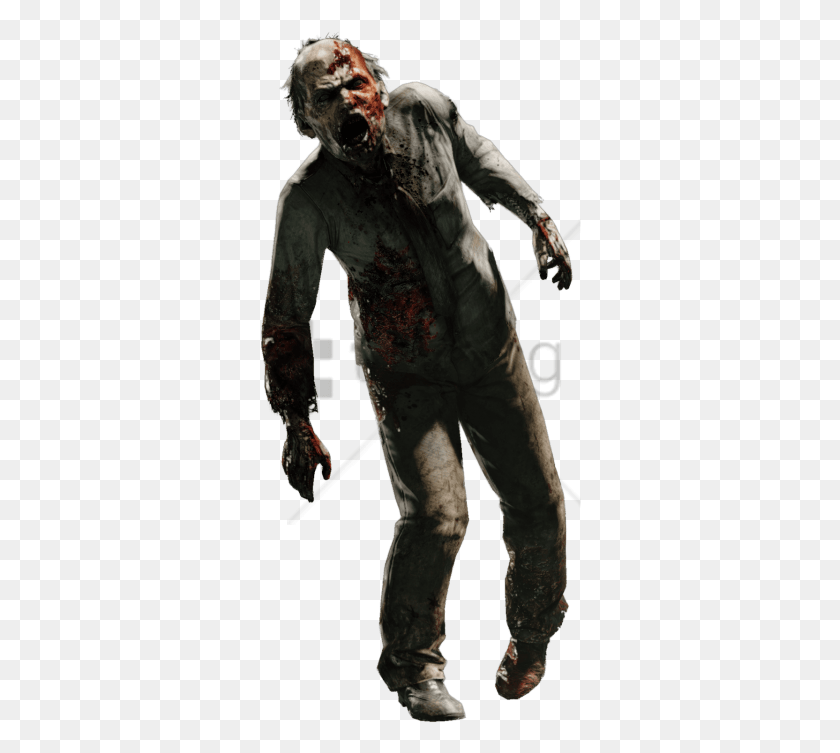322x693 Free Zombie Image With Transparent Background Transparent Background Zombie, Person, Human, Hand HD PNG Download